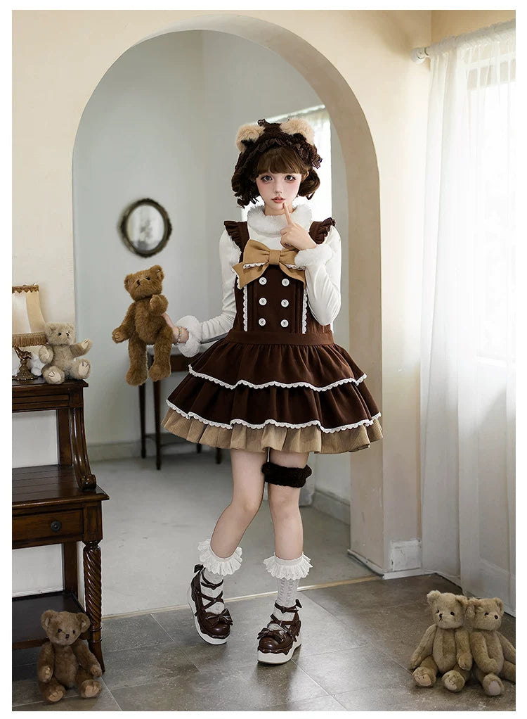 Snowlight of Tokamachi - Kawaii Lolita JSK, Animal Ear Headband 44363:806299