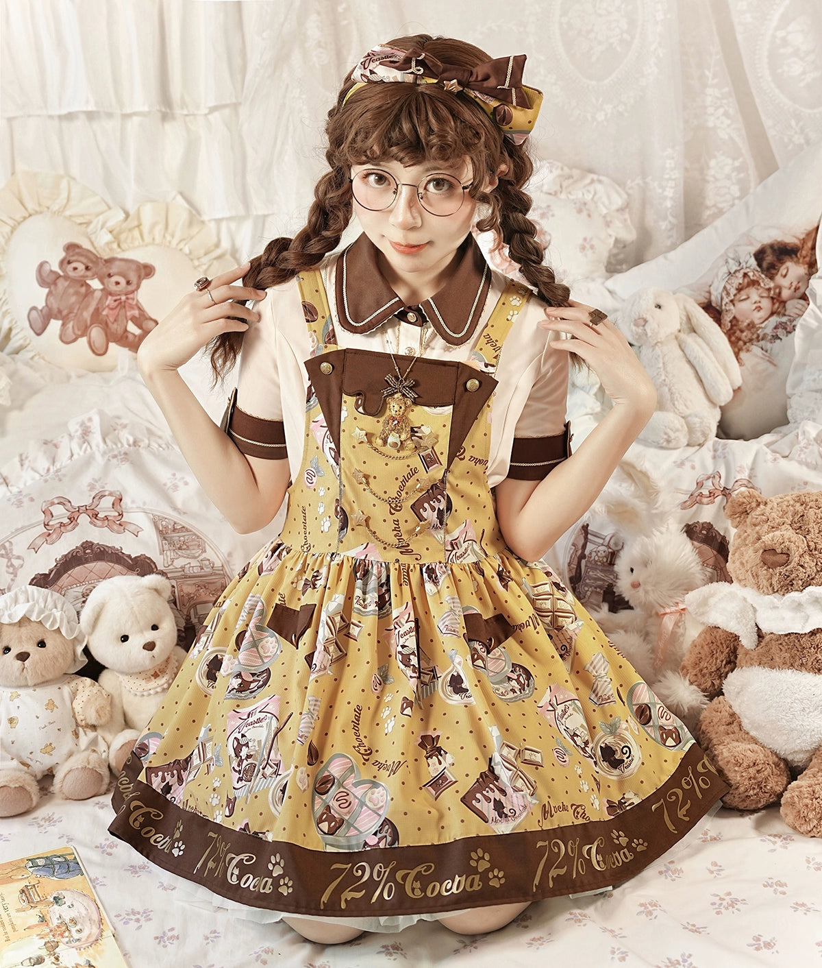 VCastle~Kawaii Lolita Shirt Summer Lolita Inner Blouse   