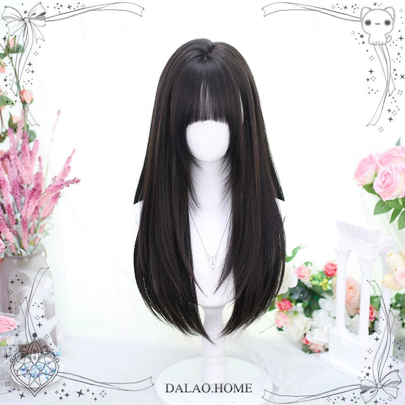 Dalao~Natural Lolita Wig Gentle Long Curly Hair   