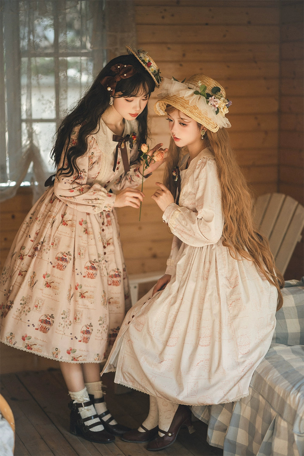(Buyforme)Miss Point~Forest Lolita Lantern Sleeve OP Casual Dress 29482:341900