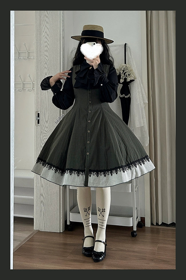 Forest Song~Artemis~ Classic Lolita JSK Double Sided Lolita Dress   