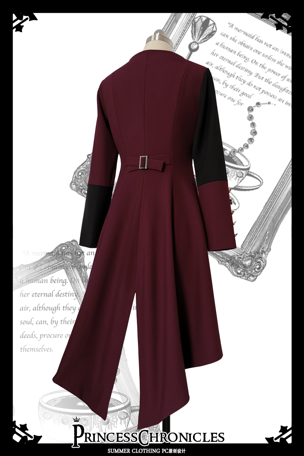 Princess Chronicles~Red and Black~Retro Ouji Lolita Handsome Black Pants 19240:298542