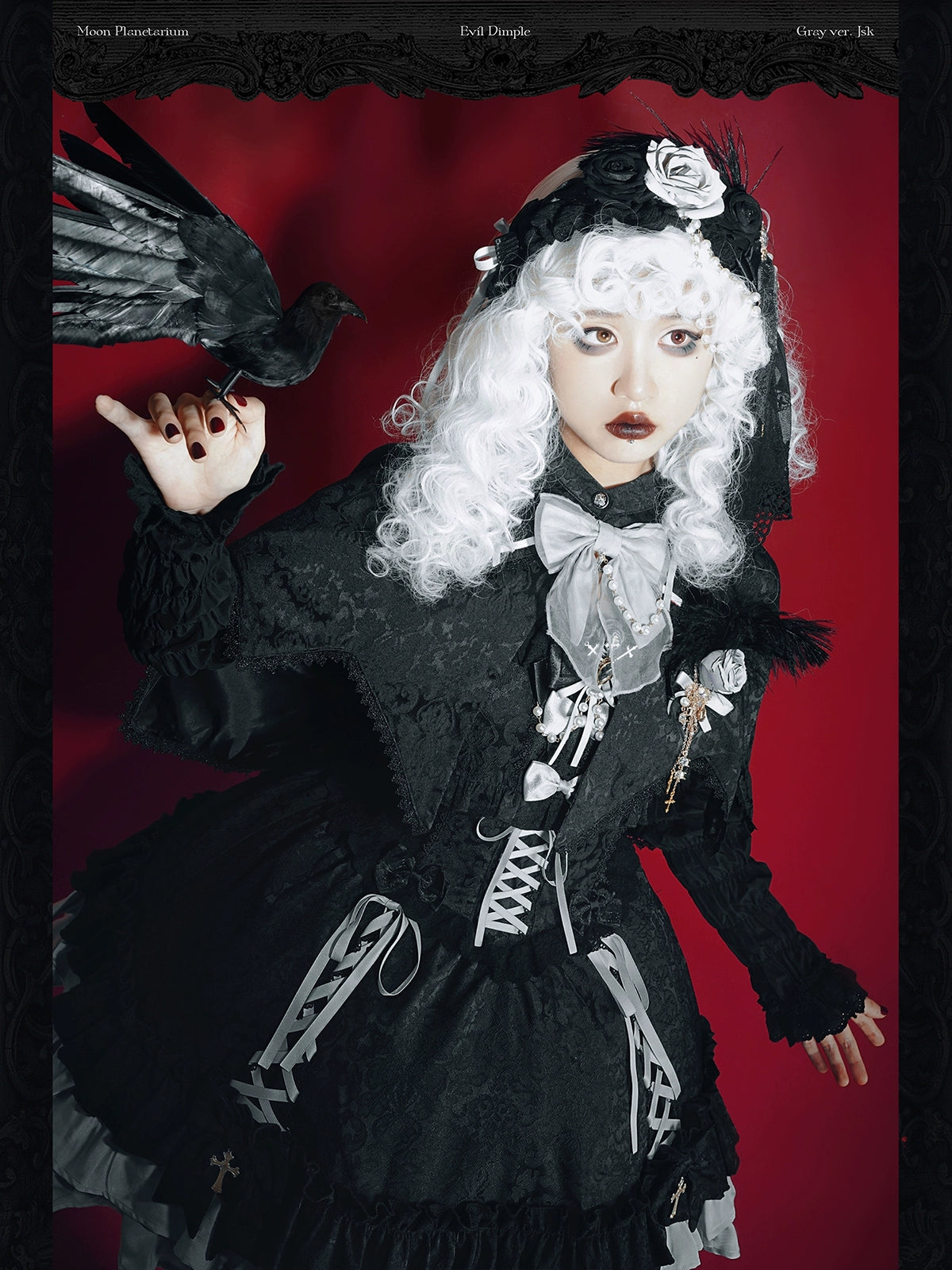 Luna Planetarium - Evil Fang - Gothic Lolita JSK Suit Ouji Lolita Shorts Suit