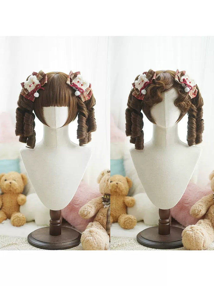 Imperial Tea~Daily Lolita Wigs Roman Roll Wig   