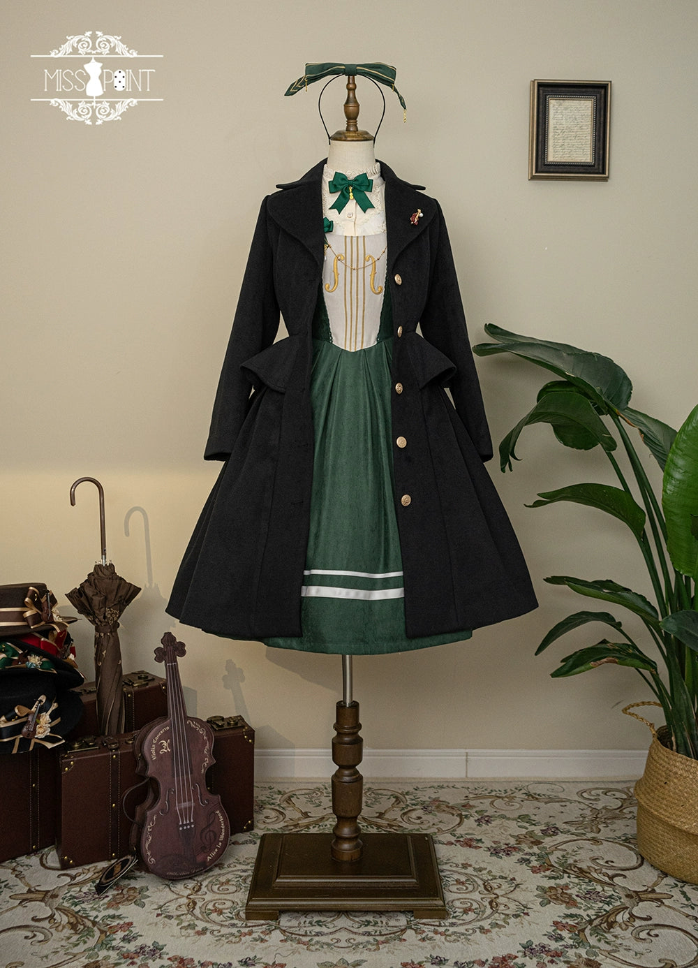 (BFM)Miss Point~Customized Lolita Jumper Dress~Elegant College Lolita JSK 32198:377466