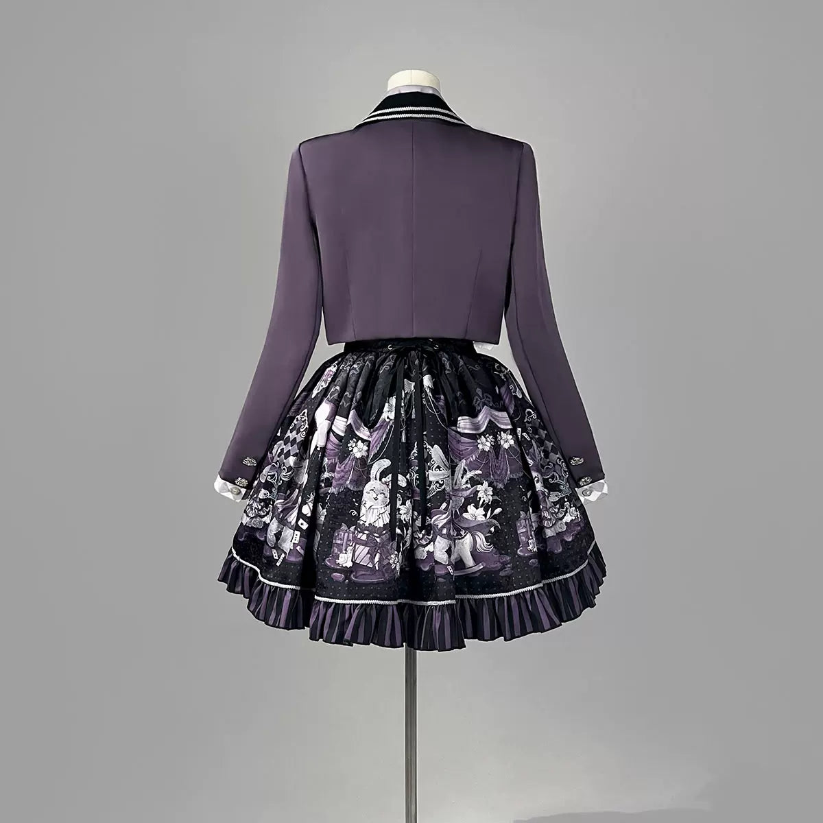 Magic Troupe - Gothic Lolita Outfit, Bunny Printed Skirt 44531:811880