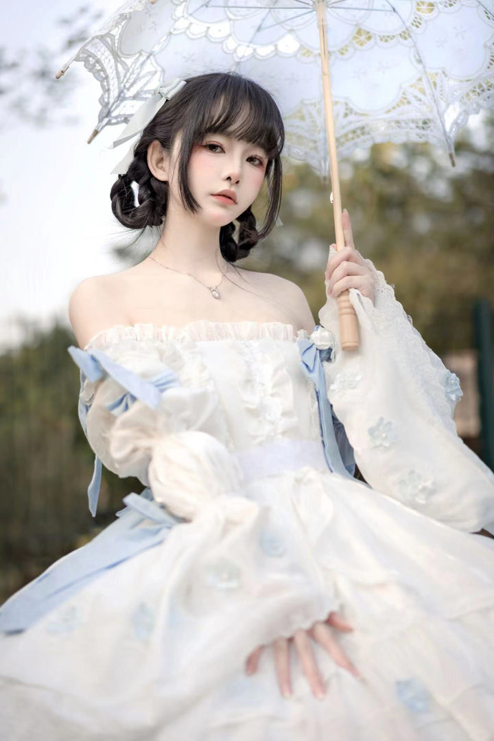 Fishing Boss~Winter Tinglan~Exquisite Lolita Princess Dress   