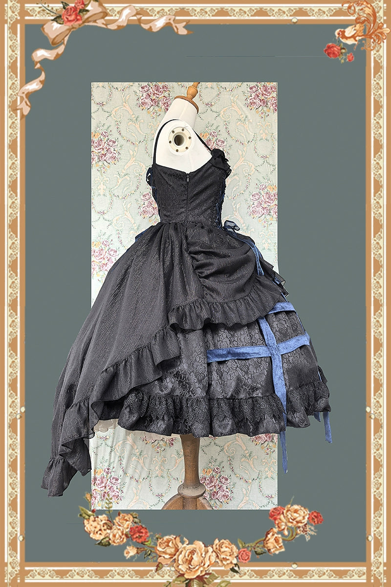 Infanta - Lilith's Cage - Gothic Lolita JSK Dress & Blouse 44055:793786