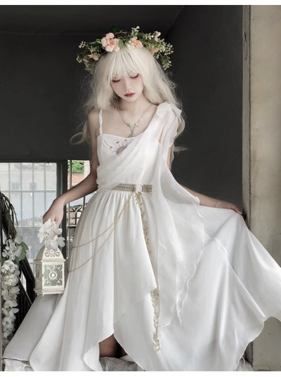 (Buyforme)Eternal Island of Girls~Lolita Tethys Tears Greek JSK Dress   
