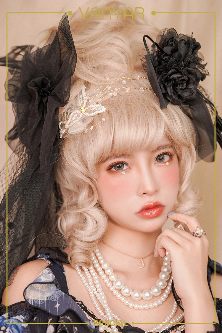 (BFM)Vanyar~Luxury French Lolita Wig Rococo High-Volume Wig   