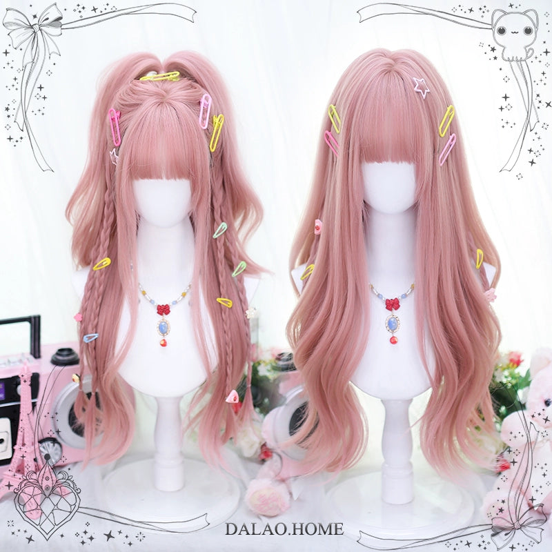 Dalao Home - Solid Lolita Wig, Long Curly