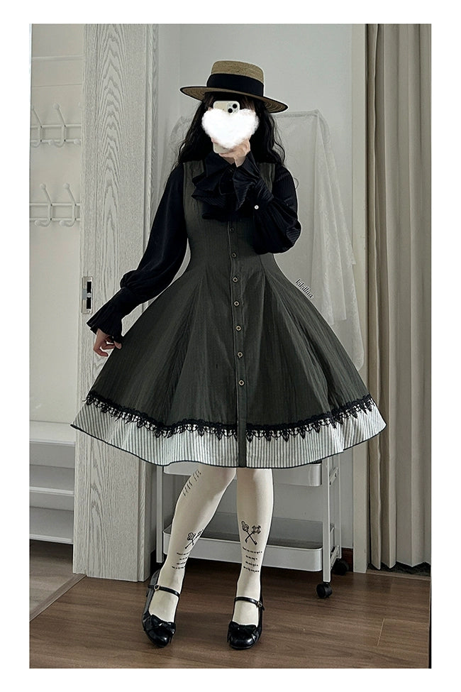 Forest Song~Artemis~ Classic Lolita JSK Double Sided Lolita Dress   