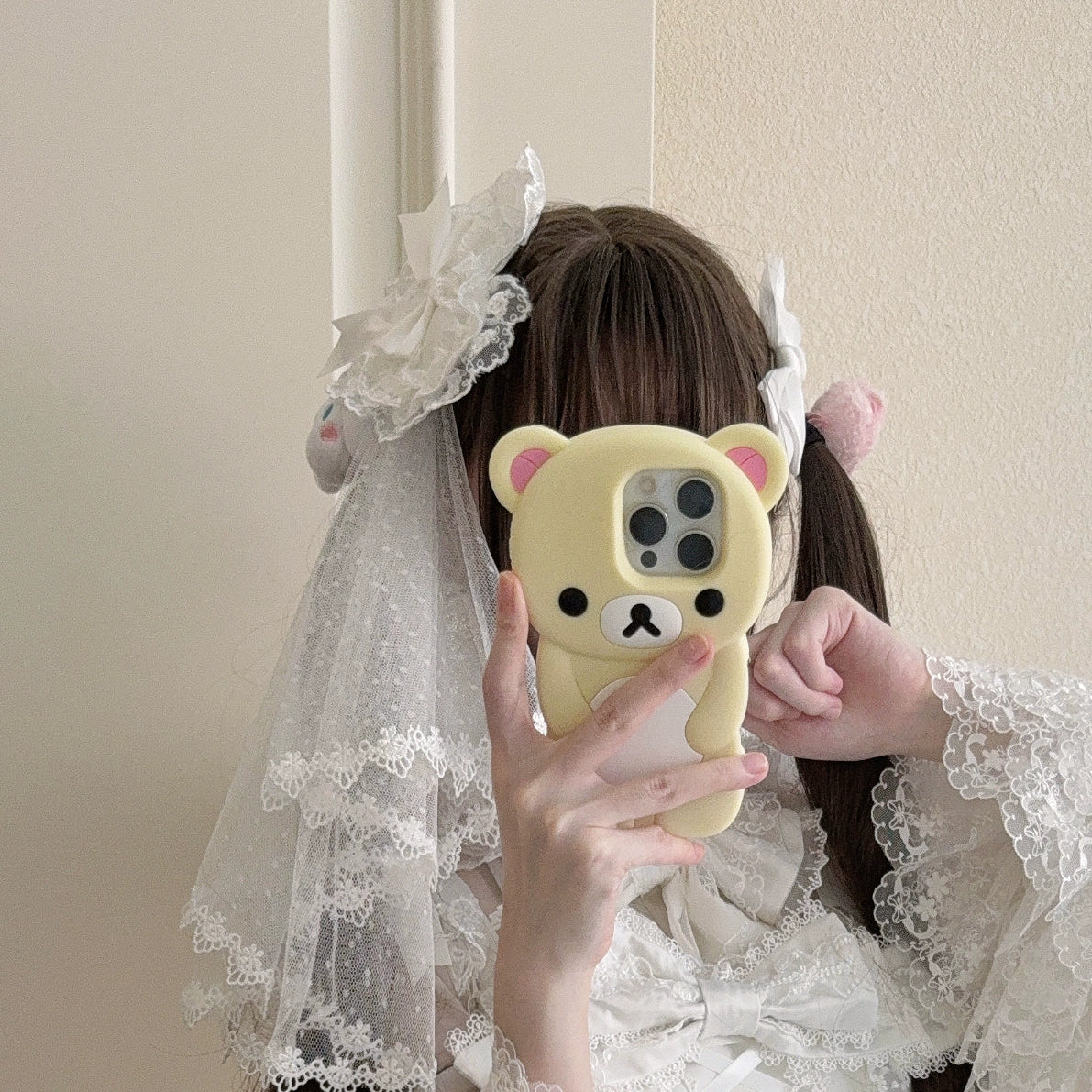 Sugar Girl - Velvet Sweetheart - Doll-like Sweet Lolita Jumper Dress, Bow Accents (L M S) 44021:792812