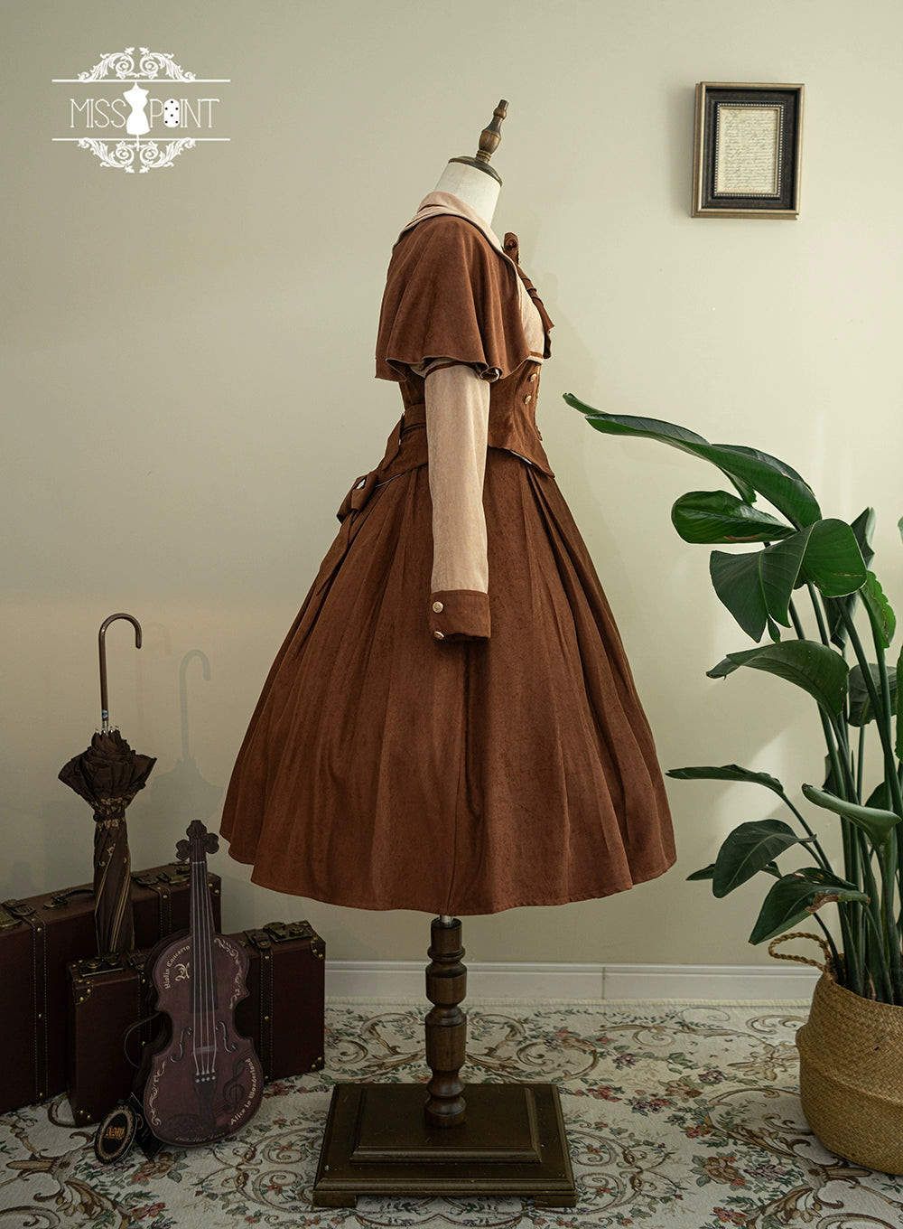 (BFM)Miss Point~ Elegant Lolita Coat~Golden Movement Customized Short Coat 32246:378126