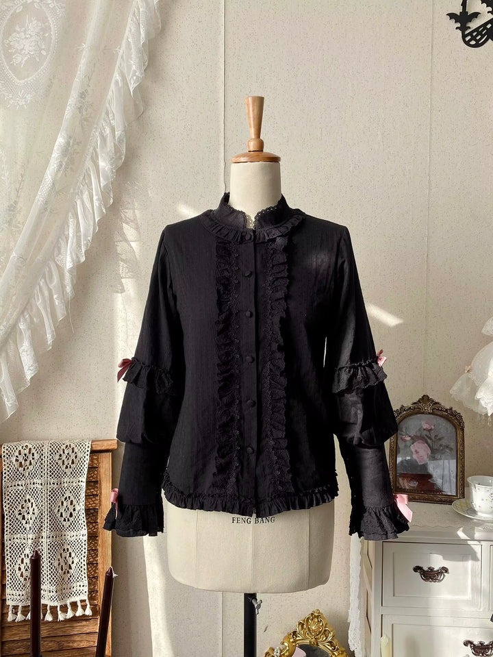 Uncle Wall Original~Missing Lamb Case~Gothic Lolita Dress Set with Sheep Prints 42971:760814