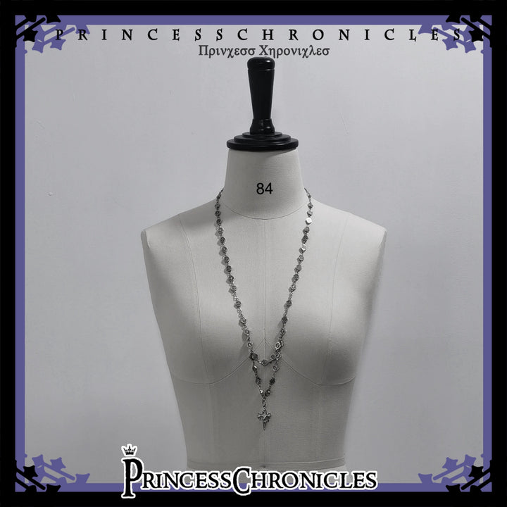 Princess Chronicles~Divine Covenant~Ouji Lolita Accessory Set Necklace and Bracelet 41970:720872