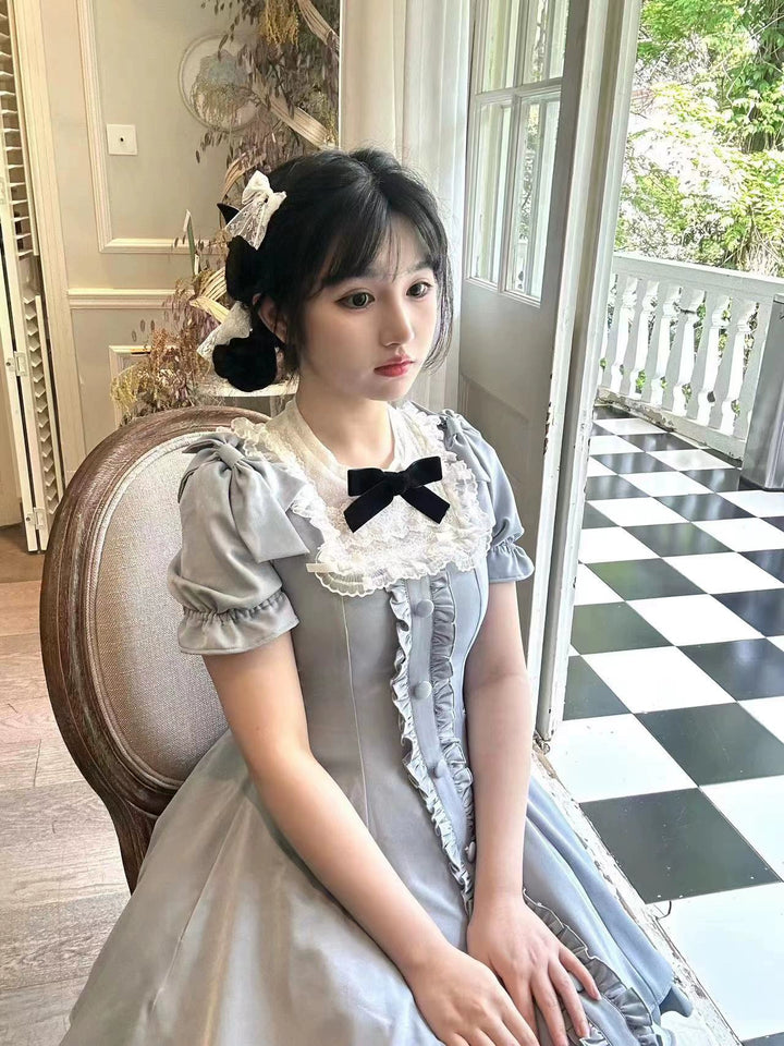 Sweet Wood~Plus Size Lolita OP Dress Summer Dress   