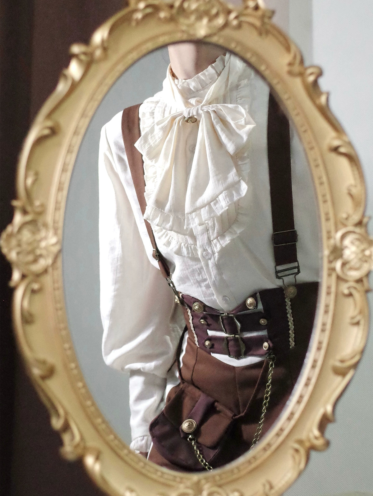 Letters from Unknown Star~Pirate Guide~Vintage Lolita Suit Vest JSK Dress 33466:422908