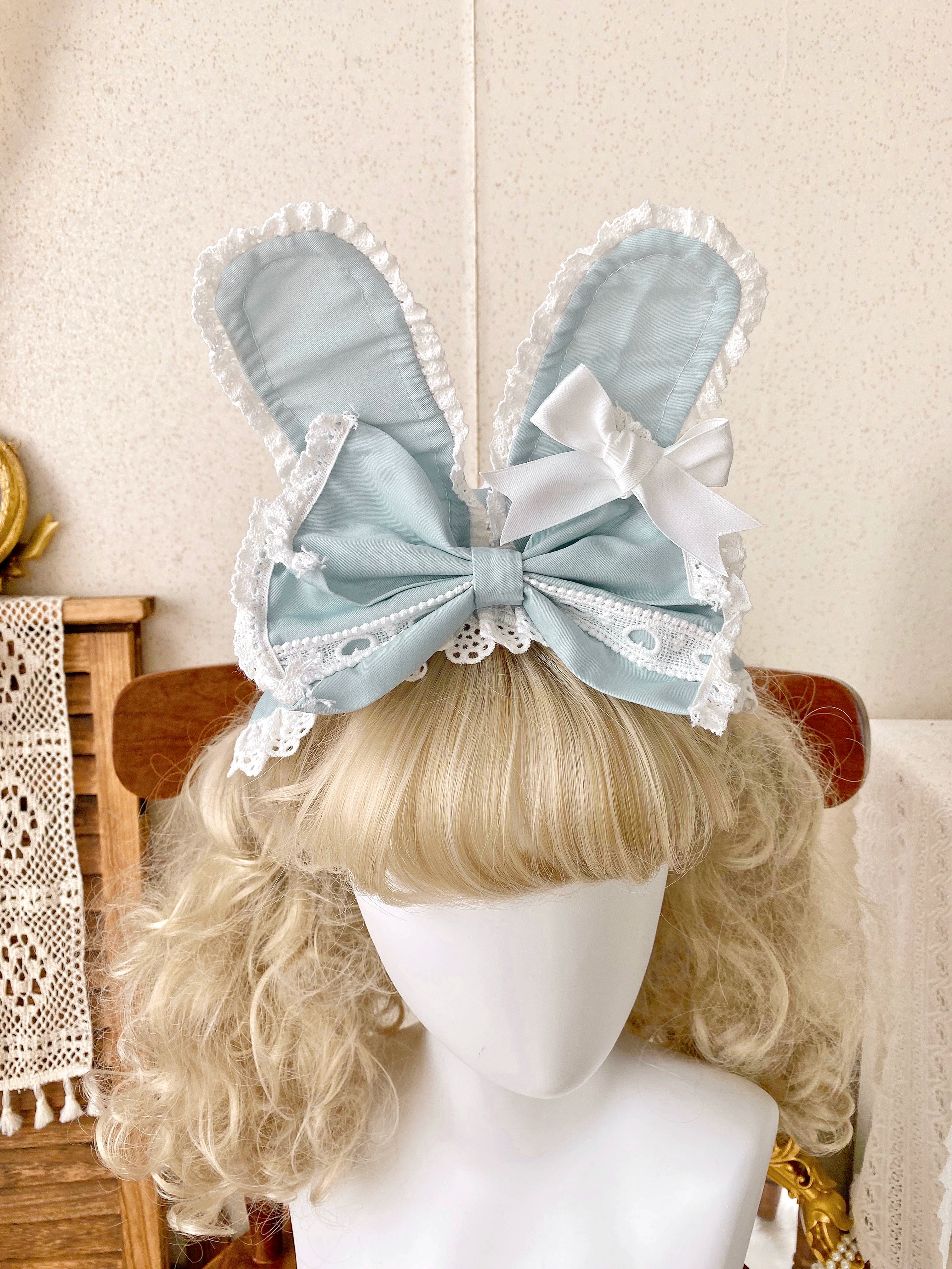 MeowMeow - Rabbit Collection Box - Bunny Print Kawaii Lolita JSK Dress, 3 Colors 43367:776583