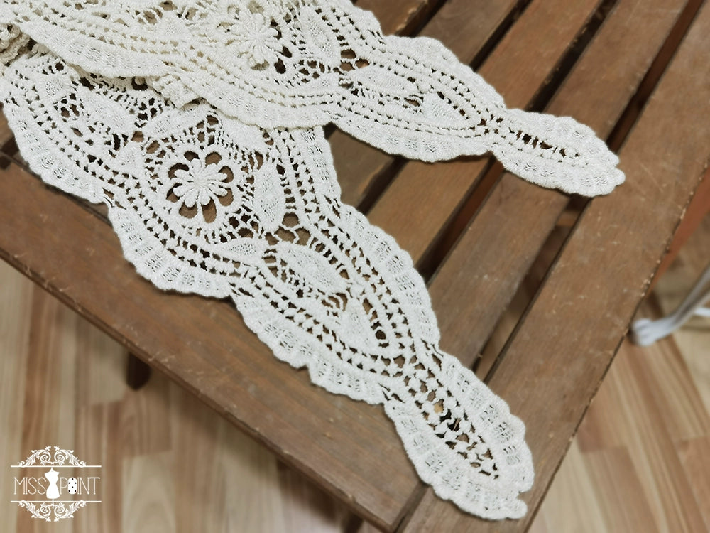 (Buyforme)Miss Point~ Forest Lolita Small Straw Hat Clip KC Accessory