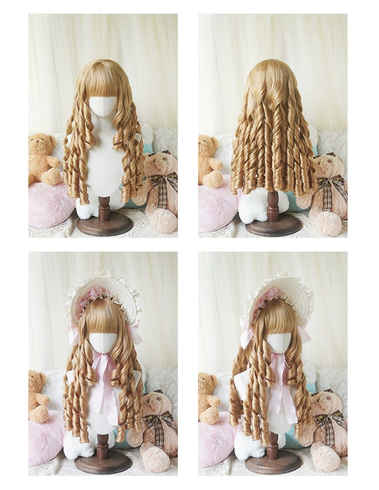 Imperial Tea~Vintage Lolita Wig Doll-Like Elegant Hair   