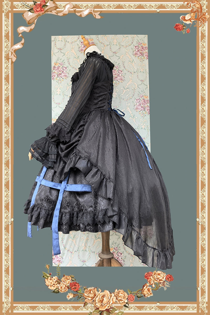 Infanta - Lilith's Cage - Gothic Lolita JSK Dress & Blouse 44055:793781