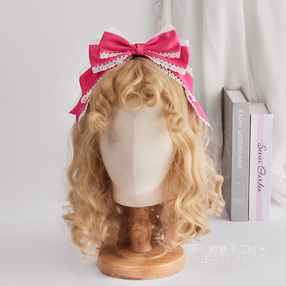 Sugar Time - Sweet Lolita Headdress, KC & Clip Options