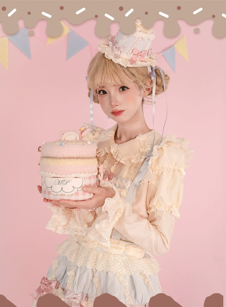 Mademoiselle Pearl~Chocolate Cake~Kawaii Lolita Chocolate Cake Bag   