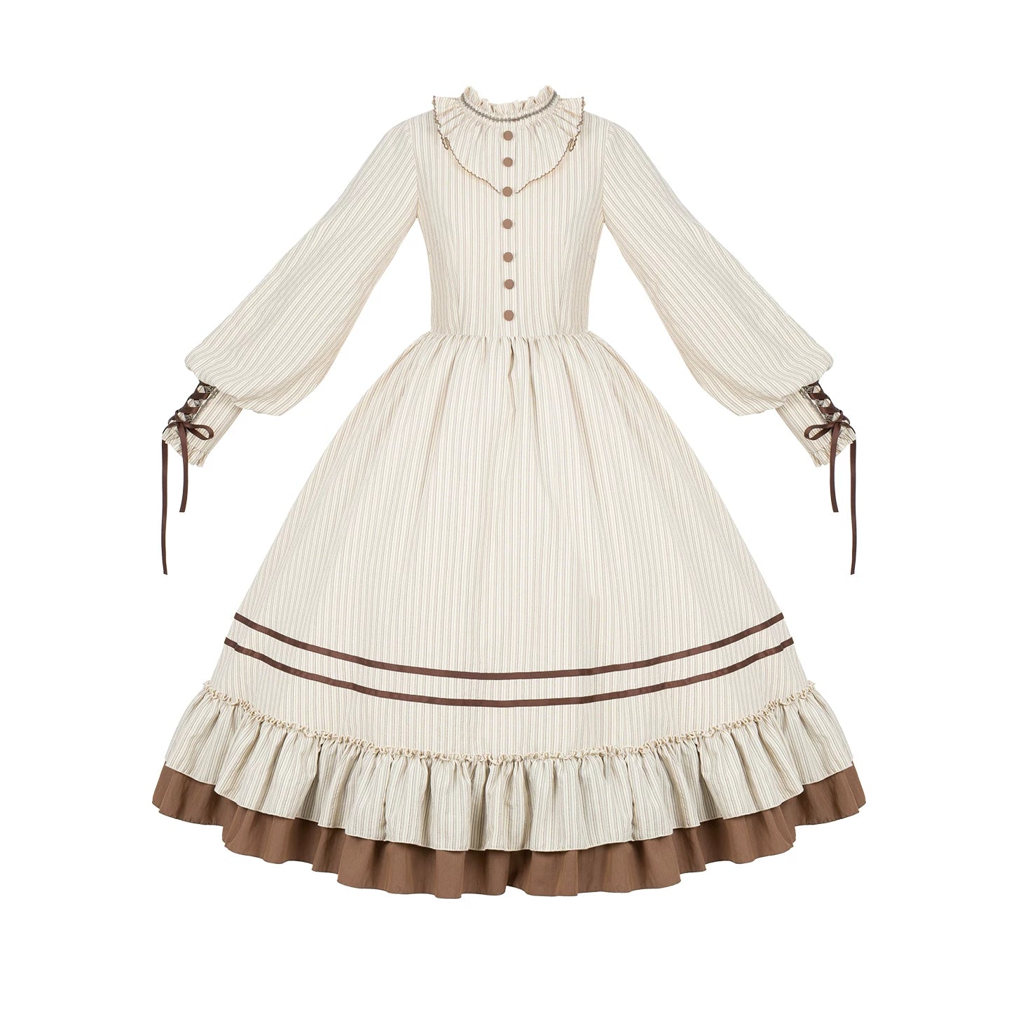 At Sunset - Fall Classic Lolita OP Dress Set, Bustier & Overlayer 45930:868518