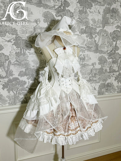 Alice Girl~Doll Mystery~Gothic Lolita Ruffled Sleeves Multi-Layer   