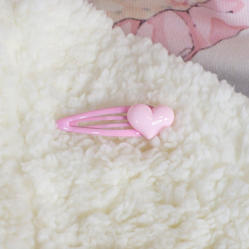 MaoJiang Handmade~Sweet Lolita Love Hair Clip pink  