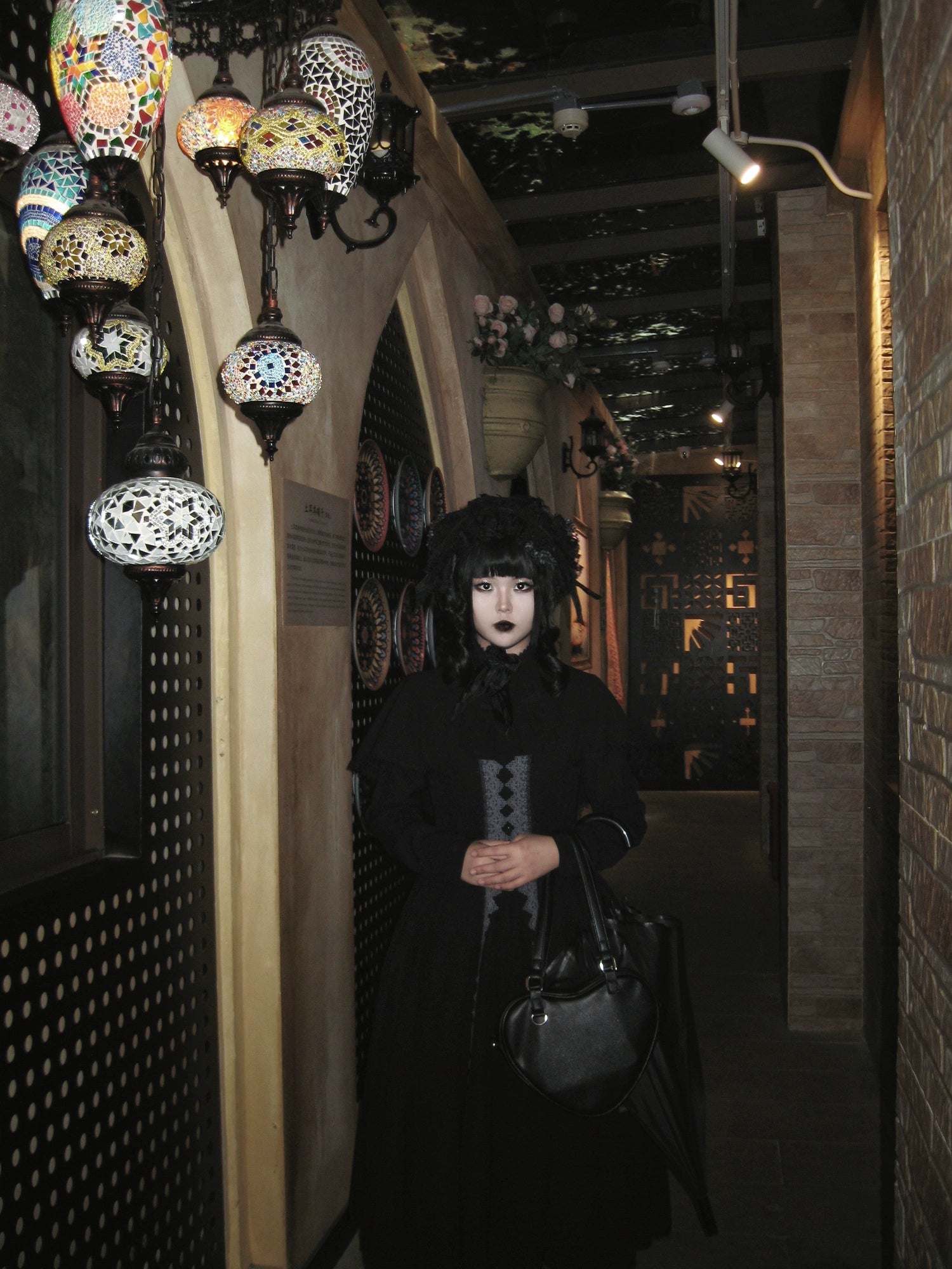 Honey Princess~Handmade Gothic Lolita BNT Halloween Lolita Hat 40430:662342