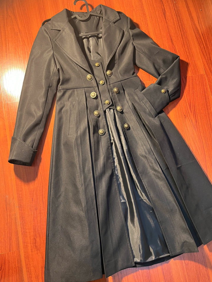 Gazing Galactic~Paranoia Punishment~Ouji Lolita Trench Coat Gothic Lolita Coat