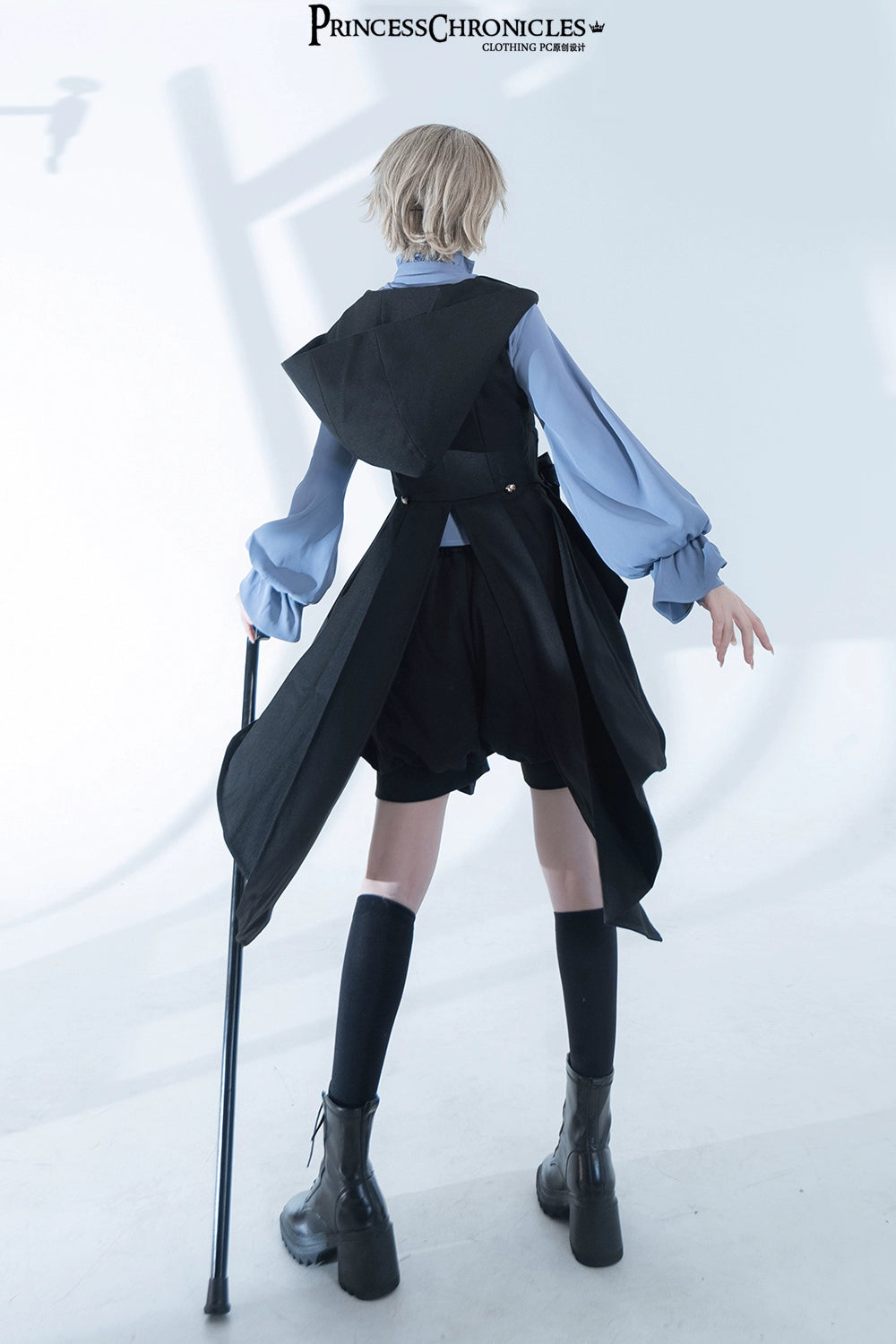 Princess Chronicles~Narrative Rule~Ouji Lolita Prince Shorts Set Long Vest   