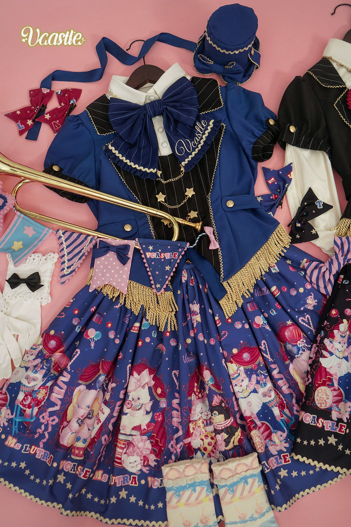 Vcastle~Circus~IP Collab Sweet Lolita Suit and Shirt 40846:681678