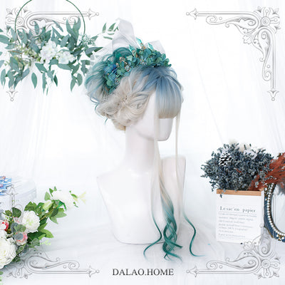 Dalao Home~Long Curly Gentle Gradient Lolita Wig   