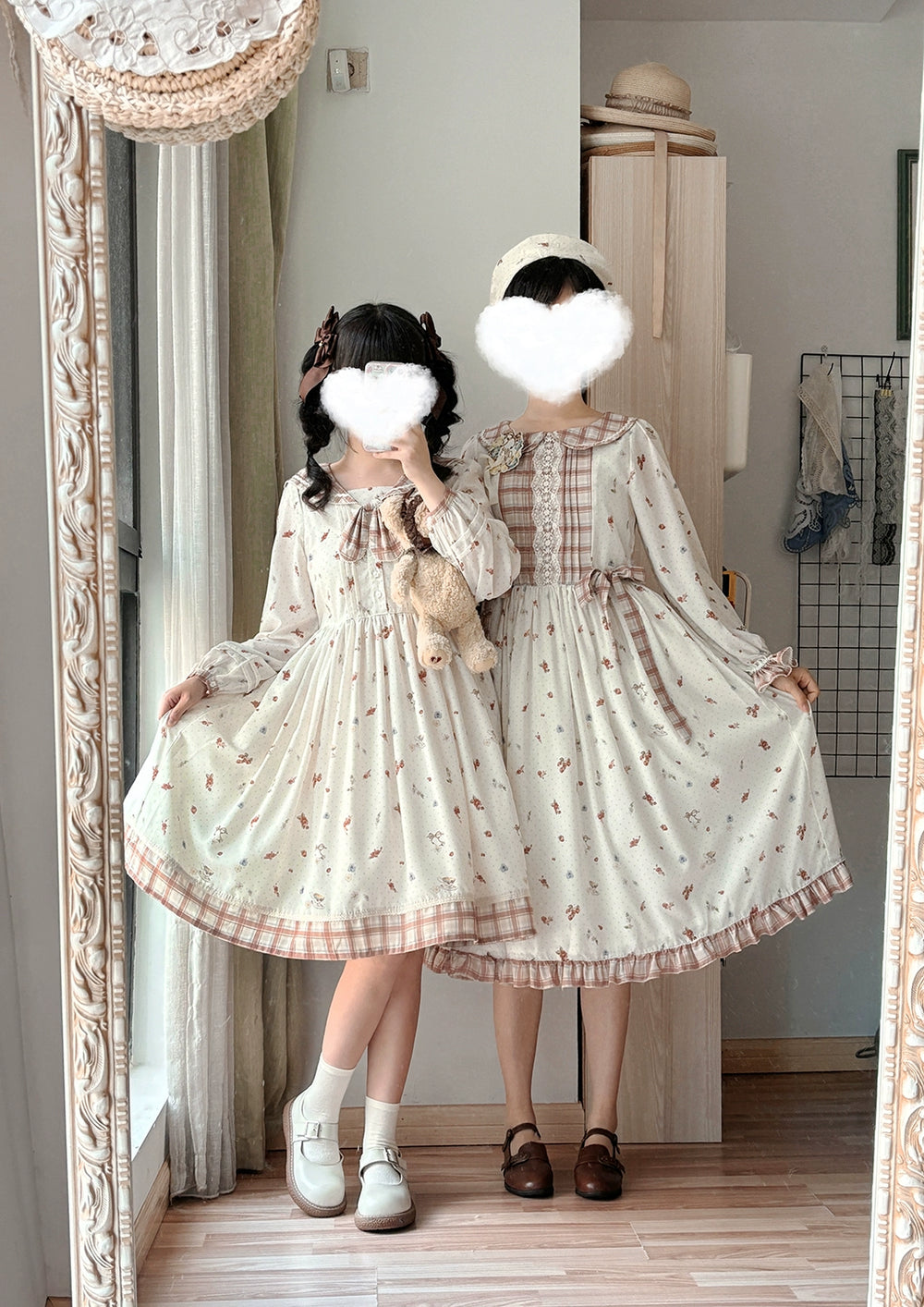 Miss Point~Sweet Lolita OP Cute Lolita Dress With Sailor Collar   