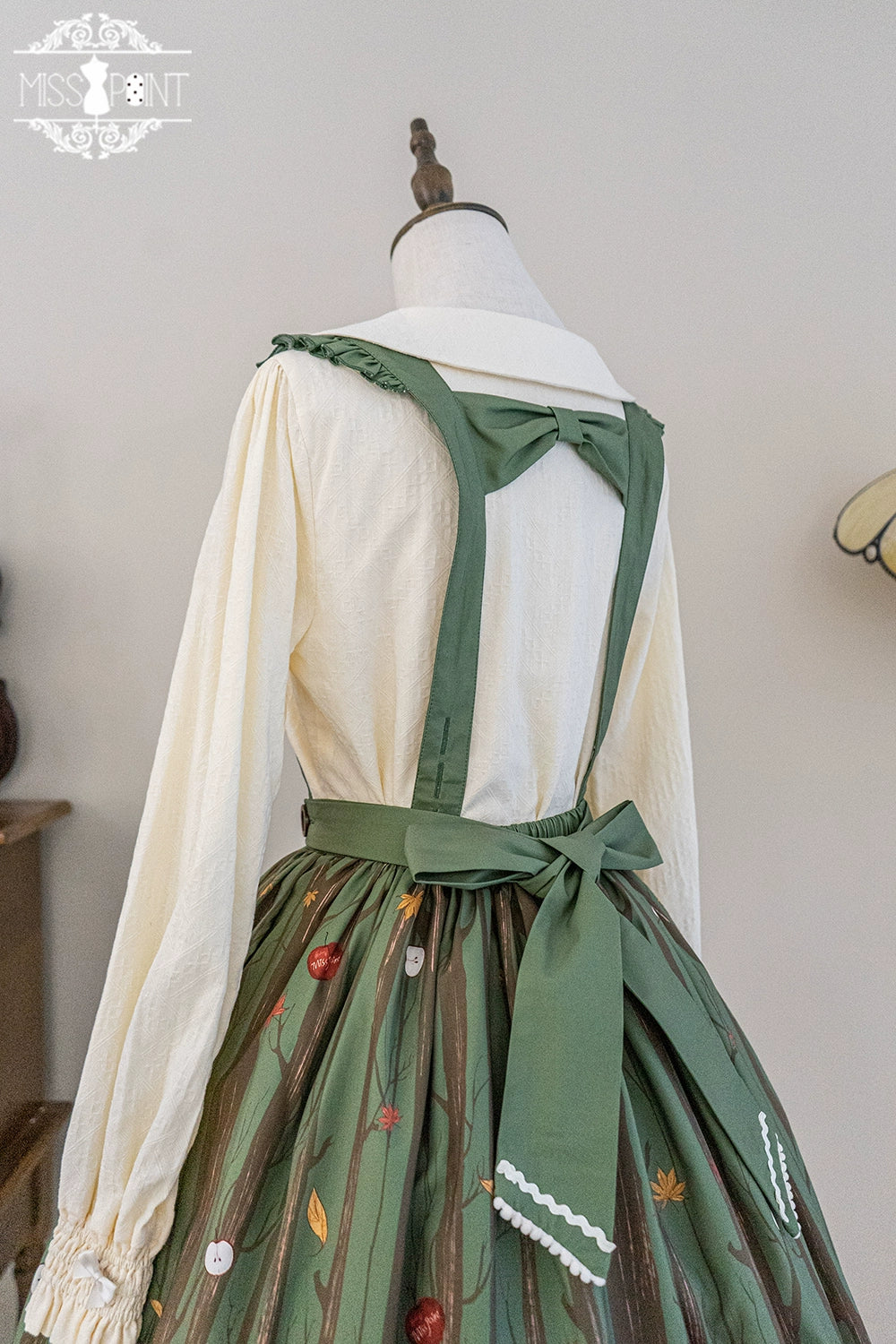 Miss Point~Fat Fox in the Forest~Elegant Lolita Skirt Detachable Chest Guard SK 37582:562284