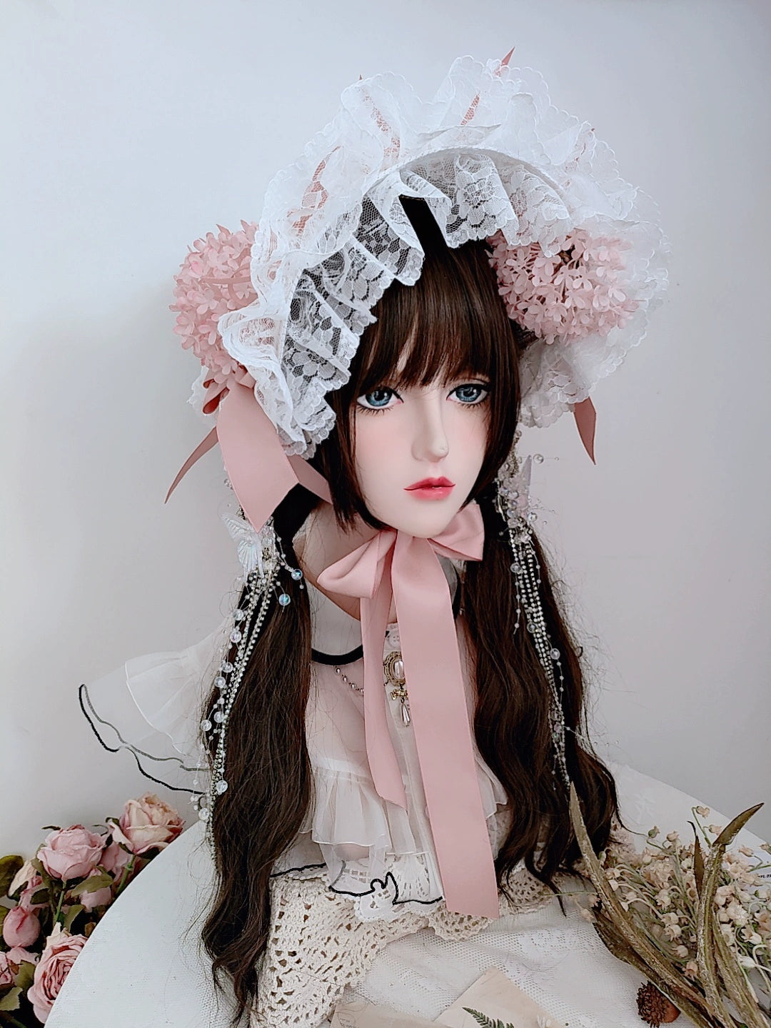 Honey Princess~Handmade Gothic Lolita BNT Halloween Lolita Hat   