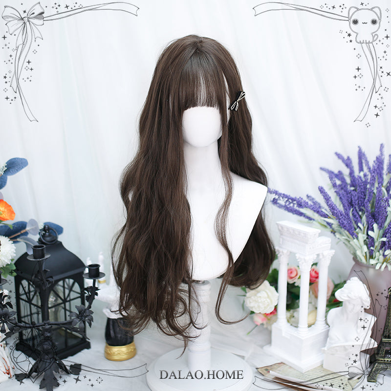 Dalao~Natural Lolita Wig Long Curly Hair Emulational Wig   