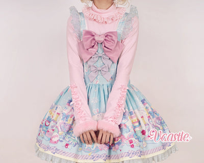 (Buy for me) Vcastle~Sweet Lolita High-neck Long Sleeve Sweater   