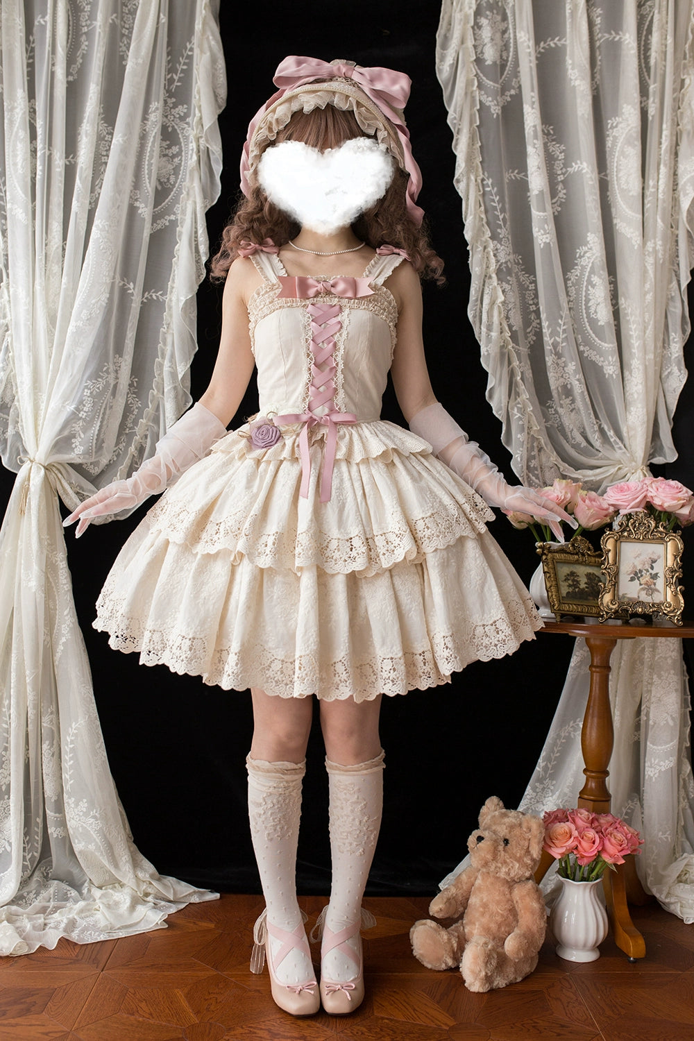 Miss Point - Forest Waltz - Classic Lolita Blouse & Multi-Tiered Ruffles SK 44233:800034