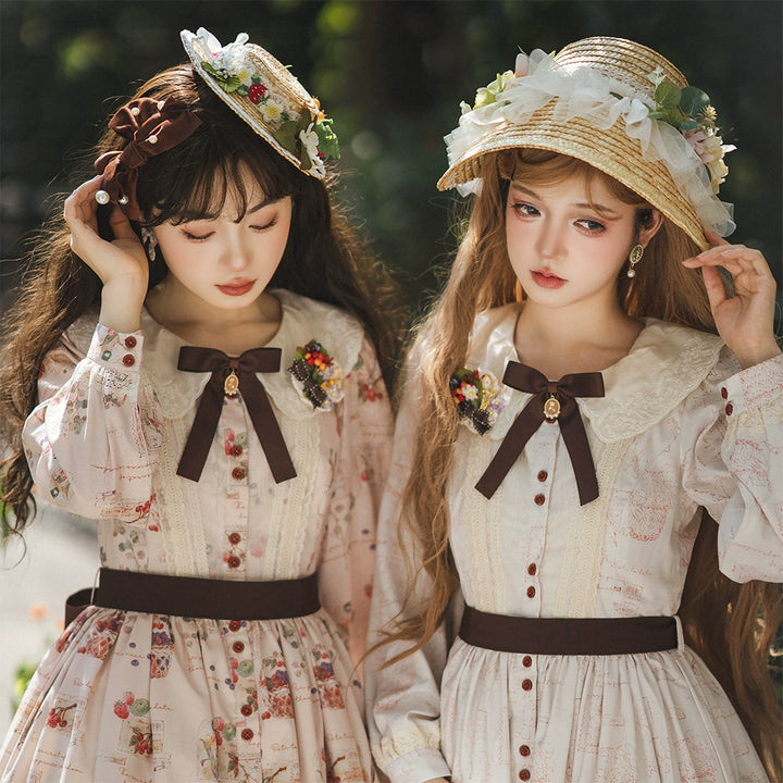 (Buyforme)Miss Point~ Forest Lolita Small Straw Hat Clip KC Accessory 29484:342838