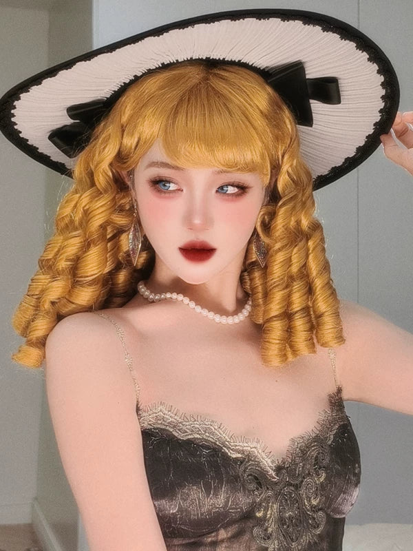 Lolita Roman Roll Wig, Shape-Resistant Fiber 44970:830278