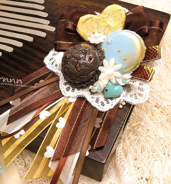 Cornnn - Handmade Lolita Mint Chocolate Badges