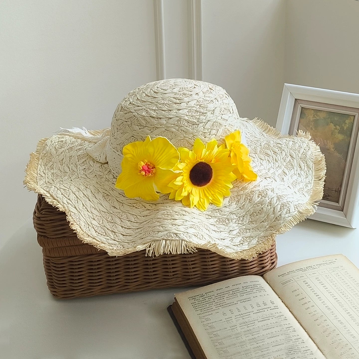 Small Sunflower - Classic Lolita Sunflower Printed JSK Dress, Tiered Hem 45740:860885