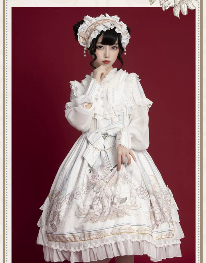 OCELOT~Classic Lolita OP Elegant Daily Lolita Dress   