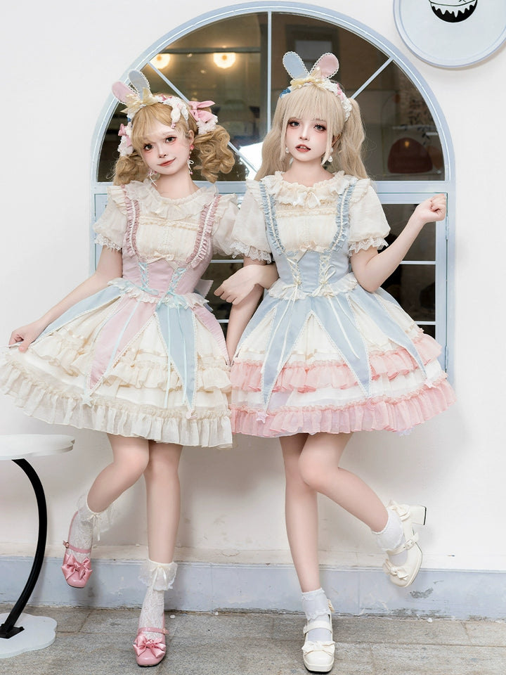 ZhiJinYuan~Circus Troup~Sweet Lolita JSK Dress Circus Theme Lolita Dress   