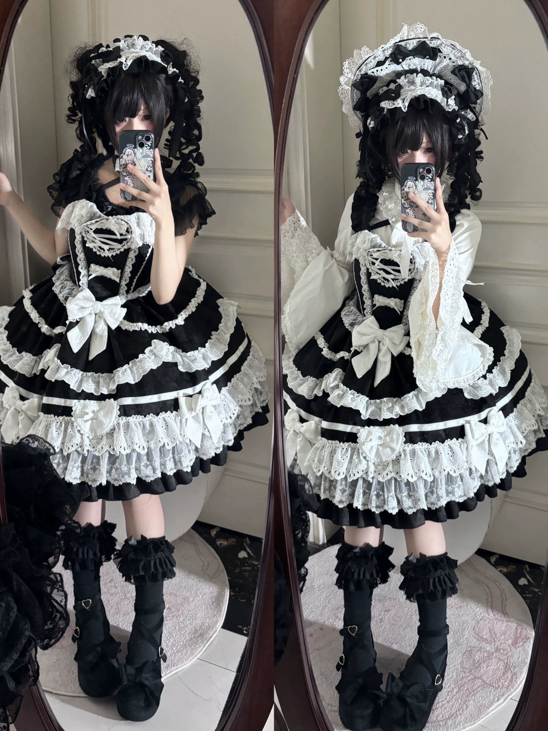 Immersive original~Belia~Old School Lolita JSK Sweet Doll Princess Dress   