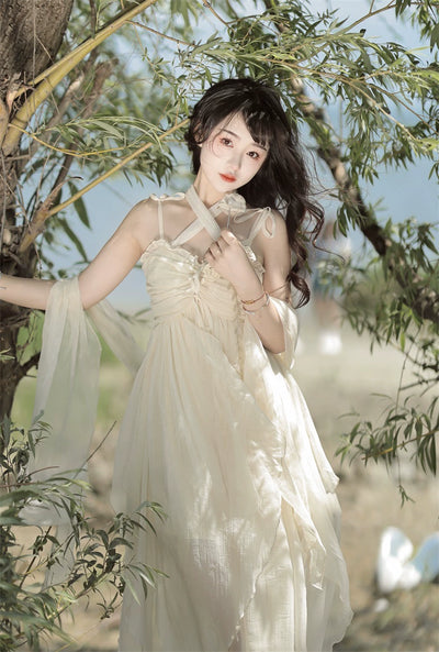 Letters from Unknown Stars~Daily Lolita JSK Dress Summer Elegant Dress   